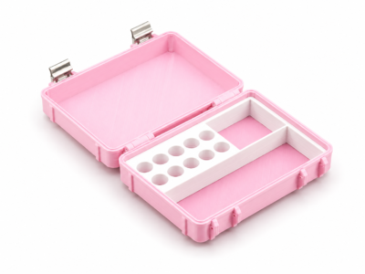 case - 3ml pads needles Storage Case - Essentials 3ml x 10 + Storage